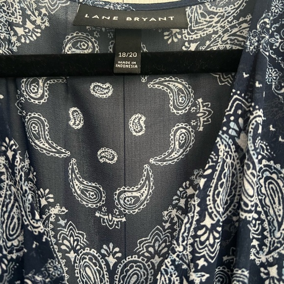 Lane Bryant Bandana Chiffon Maxi Dress - Picture 3 of 7